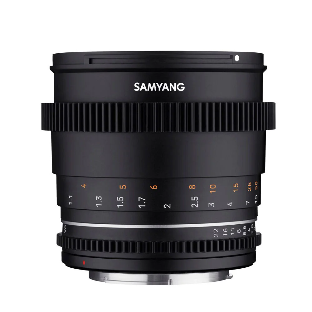 Samyang 85mm T1.5 MK2 VDSLR Lens For Canon EF Full Frame (Black) - Image 3