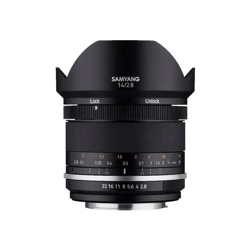 Samyang 8mm F3.5 Fisheye UMC II Camera Lens For Nikon AE APS-C (Black) - Image 4