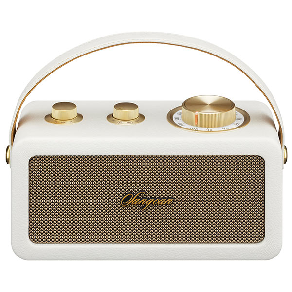 Sangean RA-101 BT Speaker w FM Radio - White - Image 4