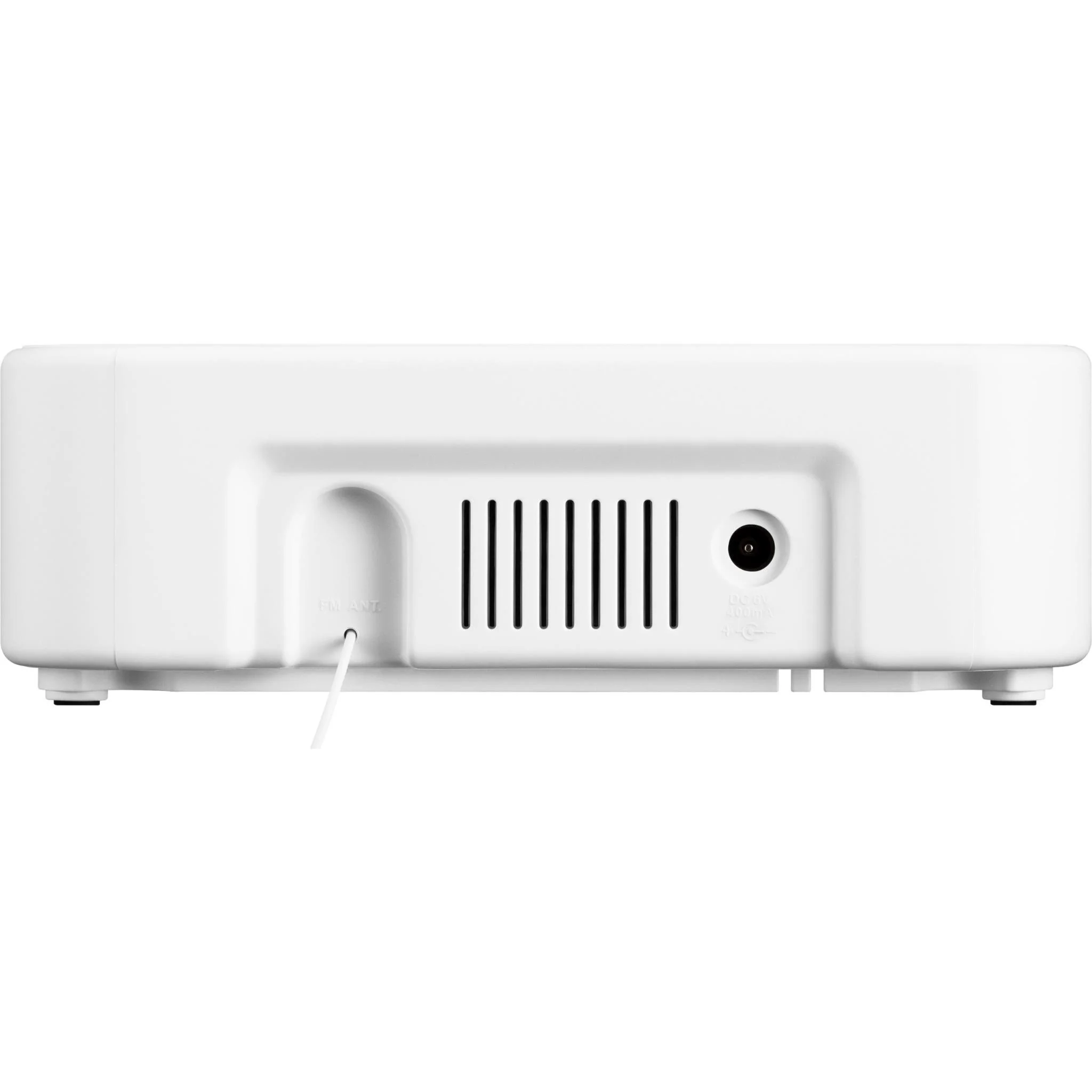 Sangean RCR-5 AM/FM Clock Radio (White) - Image 3