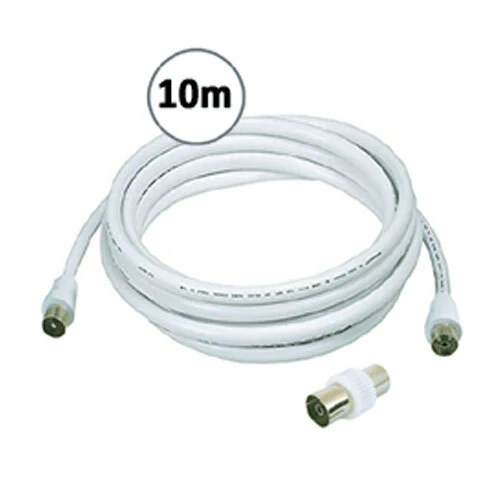 Sansai 10m Male To Male Antenna Flylead with Female Adaptor - Image 2