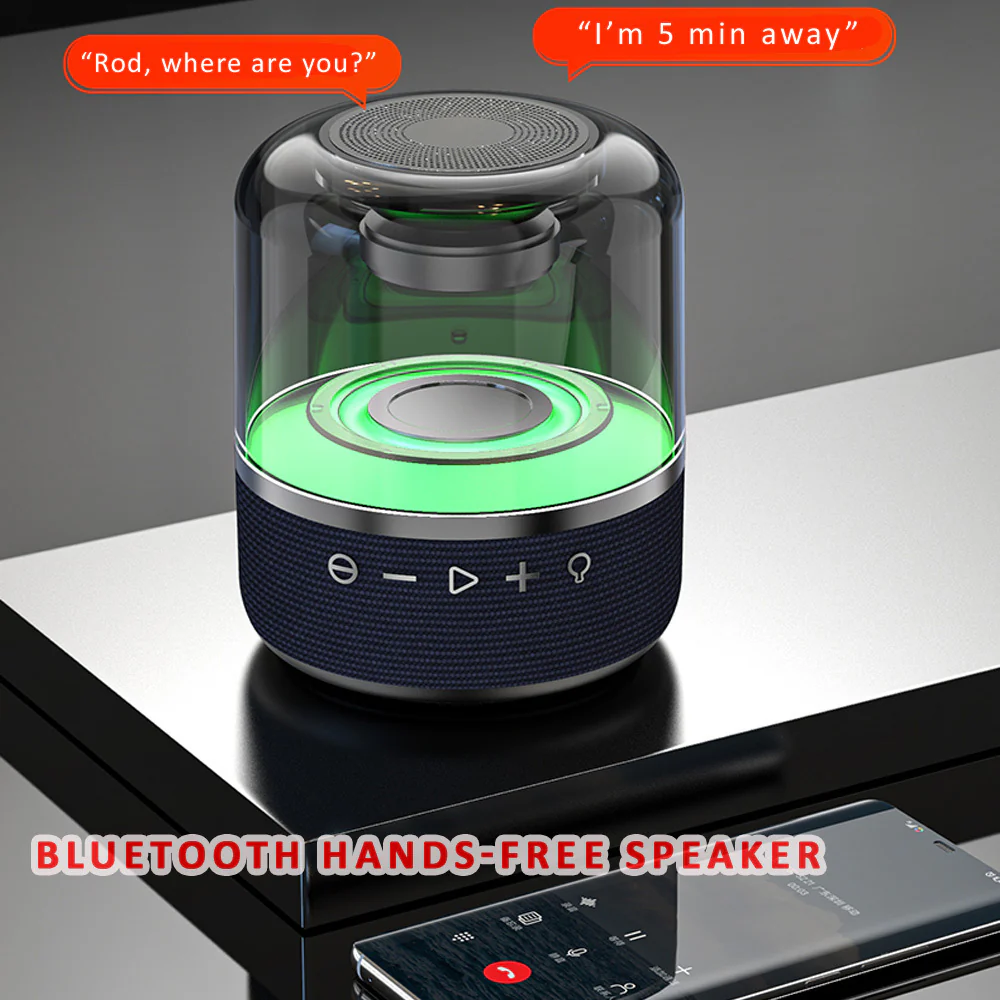 Sansai 14.5cm Wireless Bluetooth Speaker 20W RGB (Colorful) - Image 3