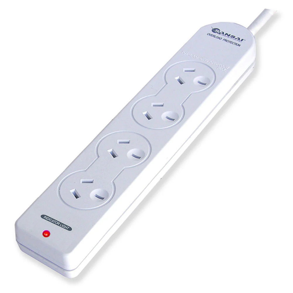 Sansai 4-Outlet Powerboard with Overload Protection - Image 3