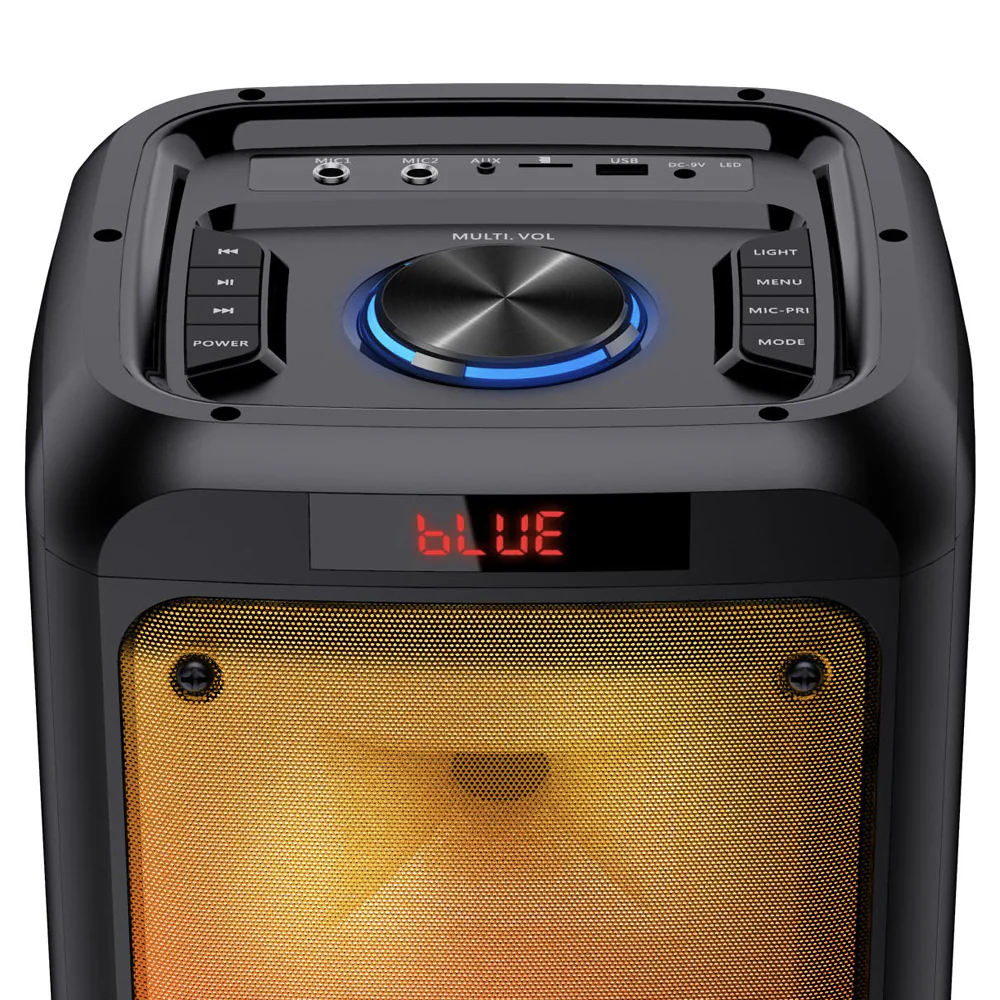 Sansai 400W LED Portable Bluetooth Rechargeable Party Speaker with Remote - Image 4