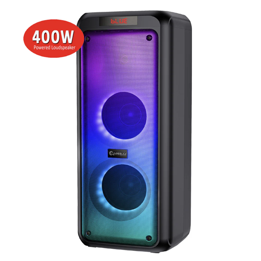 Sansai 400W LED Portable Bluetooth Rechargeable Party Speaker with Remote - Image 5