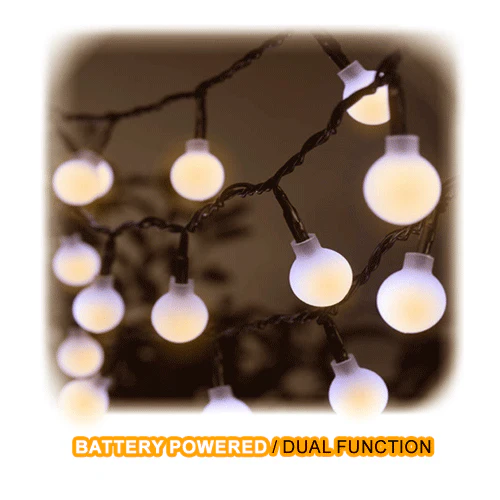 Sansai 50 LED Battery Powered String Lights (Warm White) - Image 2