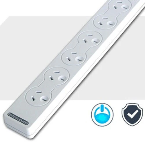 Sansai 6-Outlet Powerboard with Master Switch - Image 2