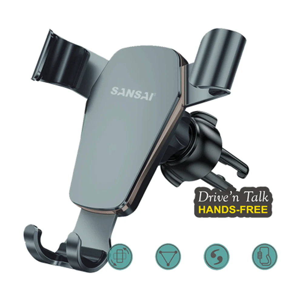 Sansai Gravity Hands Free Smartphone Car Holder Mount - Image 2