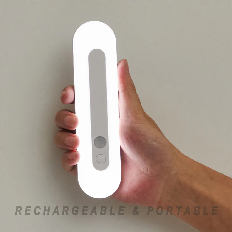Sansai LED  18cm Magnetic Sensor Light 3000mAh Rechargable (Cool White) - Image 3