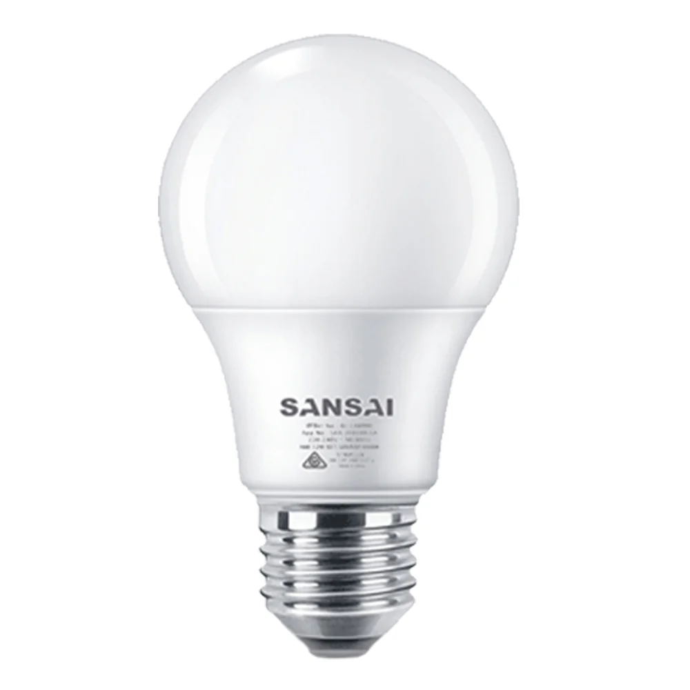 Sansai LED Light Bulb A60 7W E27 (Cool White)