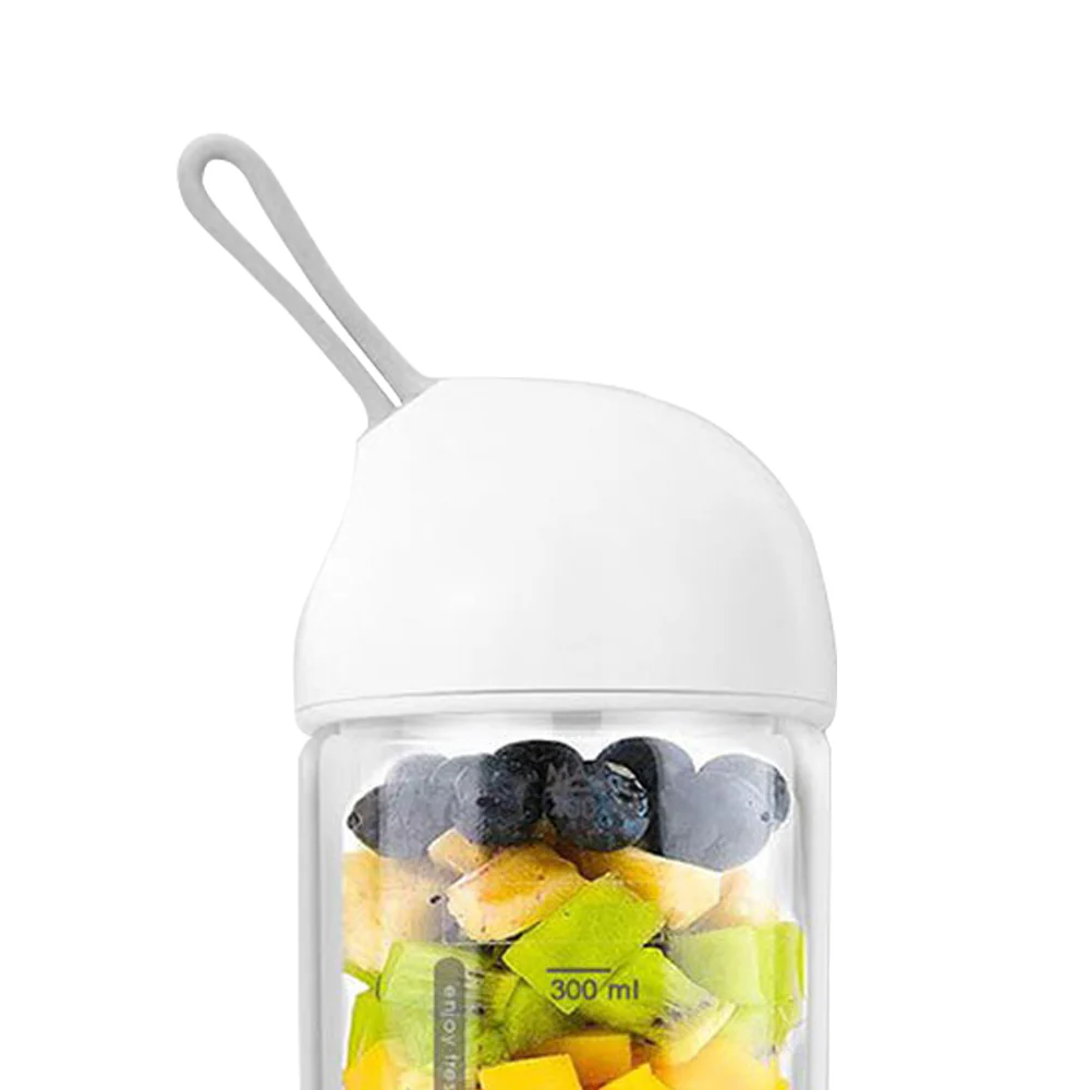 Sansai Portable Rechargeable Blender 470ml (White) - Image 2