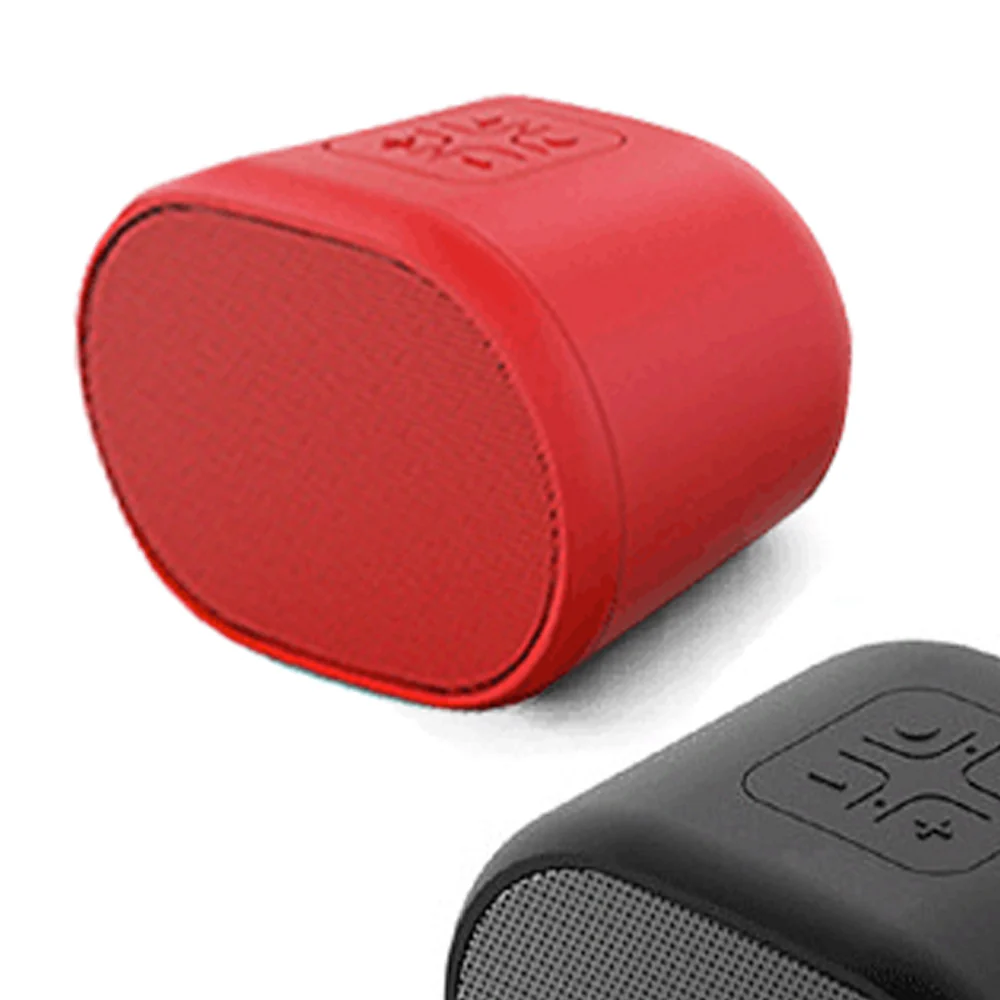 Sansai Portable Wireless Mini Speaker with FM Radio & USB (Red) - Image 3