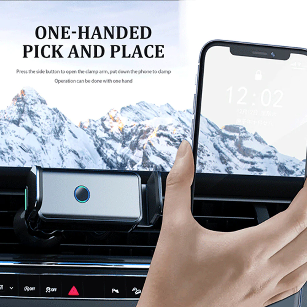 Sansai Rechargeable Auto-Grip Car Phone Mount - Image 3