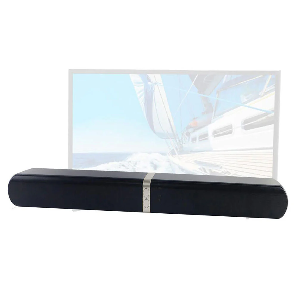 Sansai Soundbar Bluetooth 4.0 Wireless Speaker with FM Radio (Silver) - Image 2