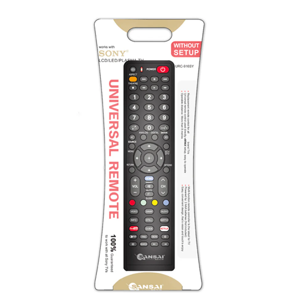 Sansai Universal Replacement Remote for Sony TV - Image 2