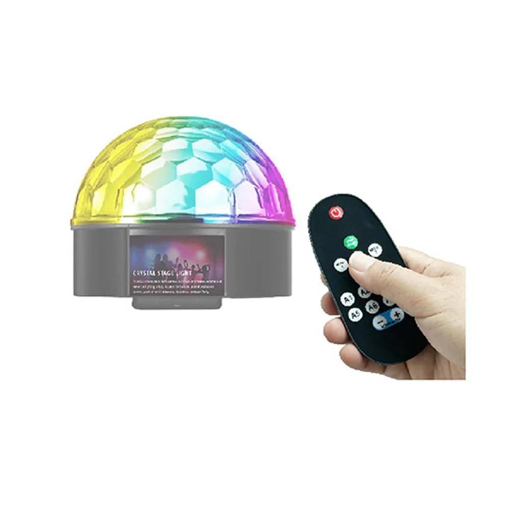 Sansai USB Powered Portable LED Crystal Party Stage Light - Image 3