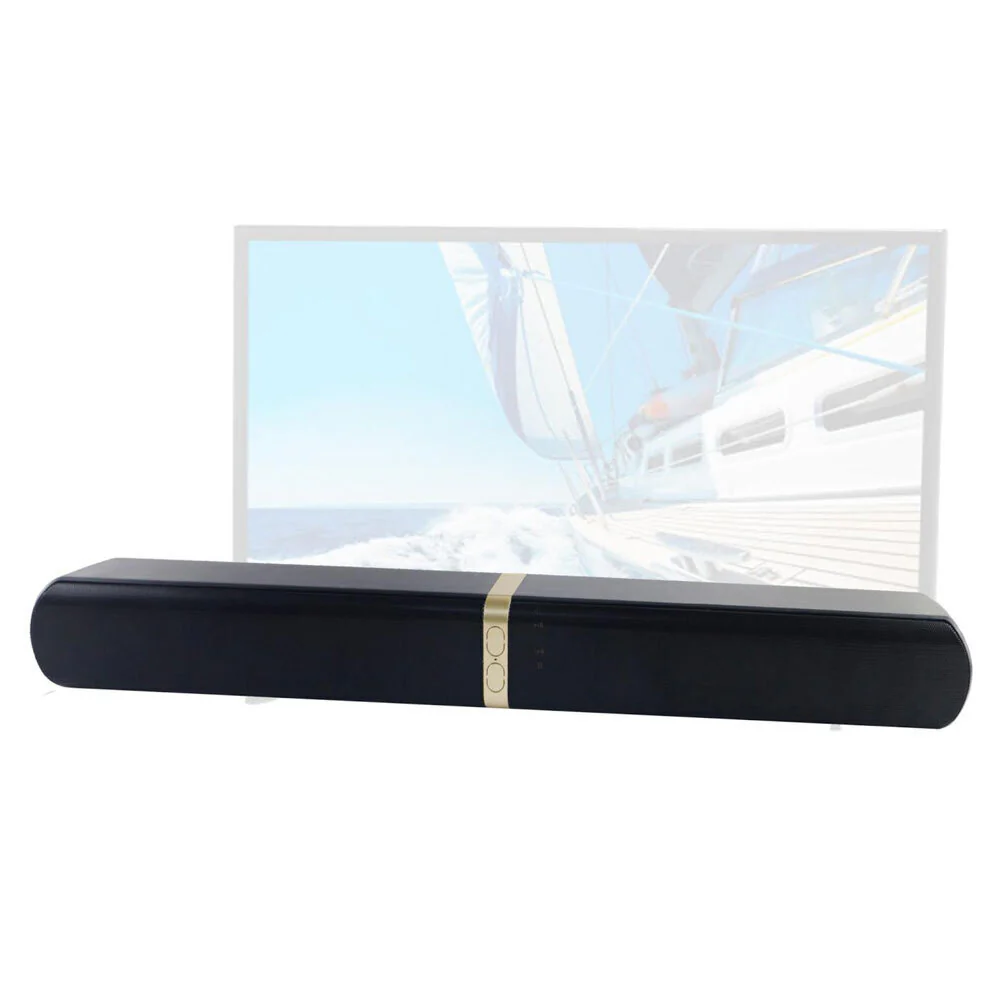 Sansai Wireless Soundbar with Bluetooth 4.0 & FM Radio (Gold) - Image 2