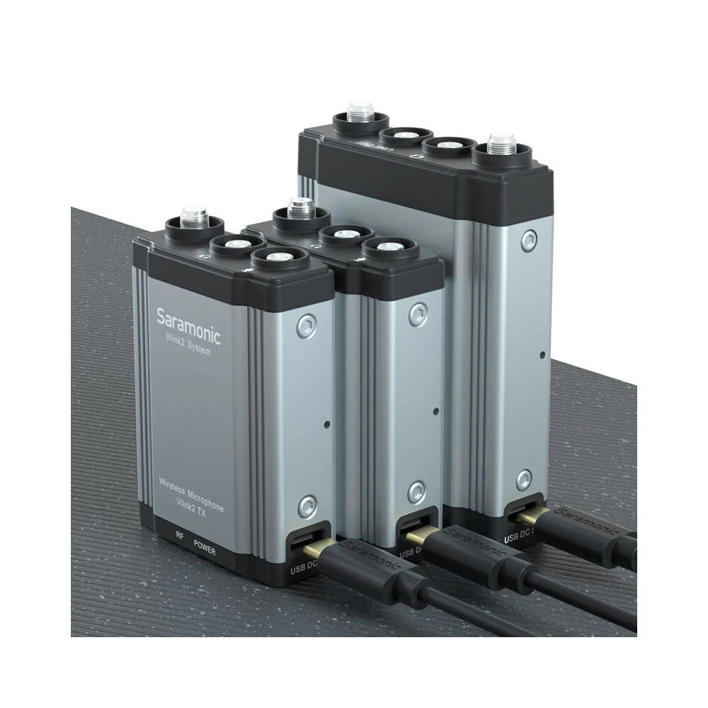 Saramonic 2.4GHz Wireless Microphone/2-Way Communication System Kit [3-Pieces] - Image 6