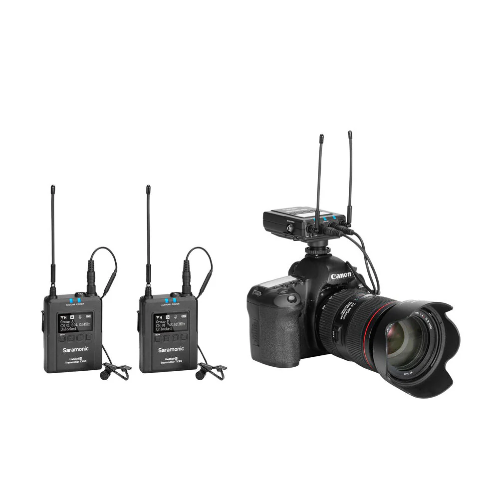 Saramonic UHF Wireless Microphone System Kit - Image 4