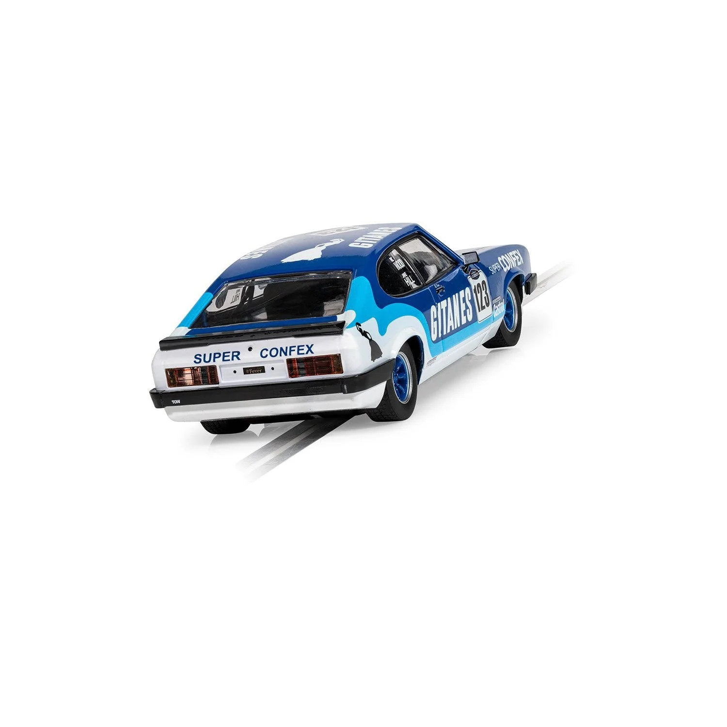 Scalextric Ford Capri MK3 Jake Hill Slot Car - Image 4