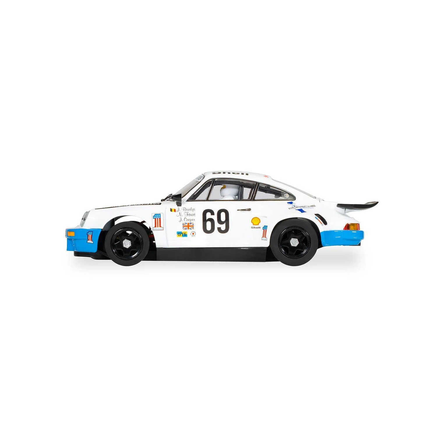 Scalextric Porsche 911 Carrera RSR 3.0 Slot Car: 6th Lemans 1975 - Image 2