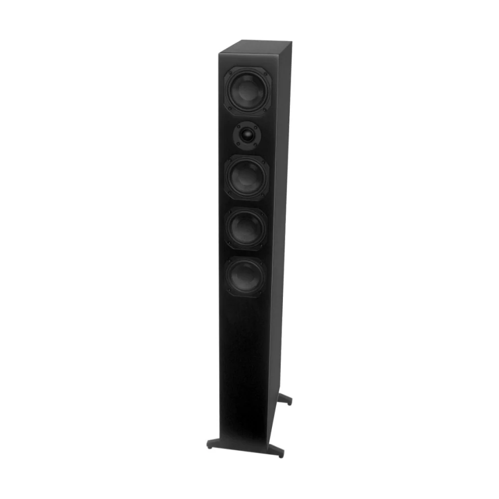 Scansonic HD 2-Pieces L12 Series Floorstanding Home Speakers 180W (Black) - Image 3