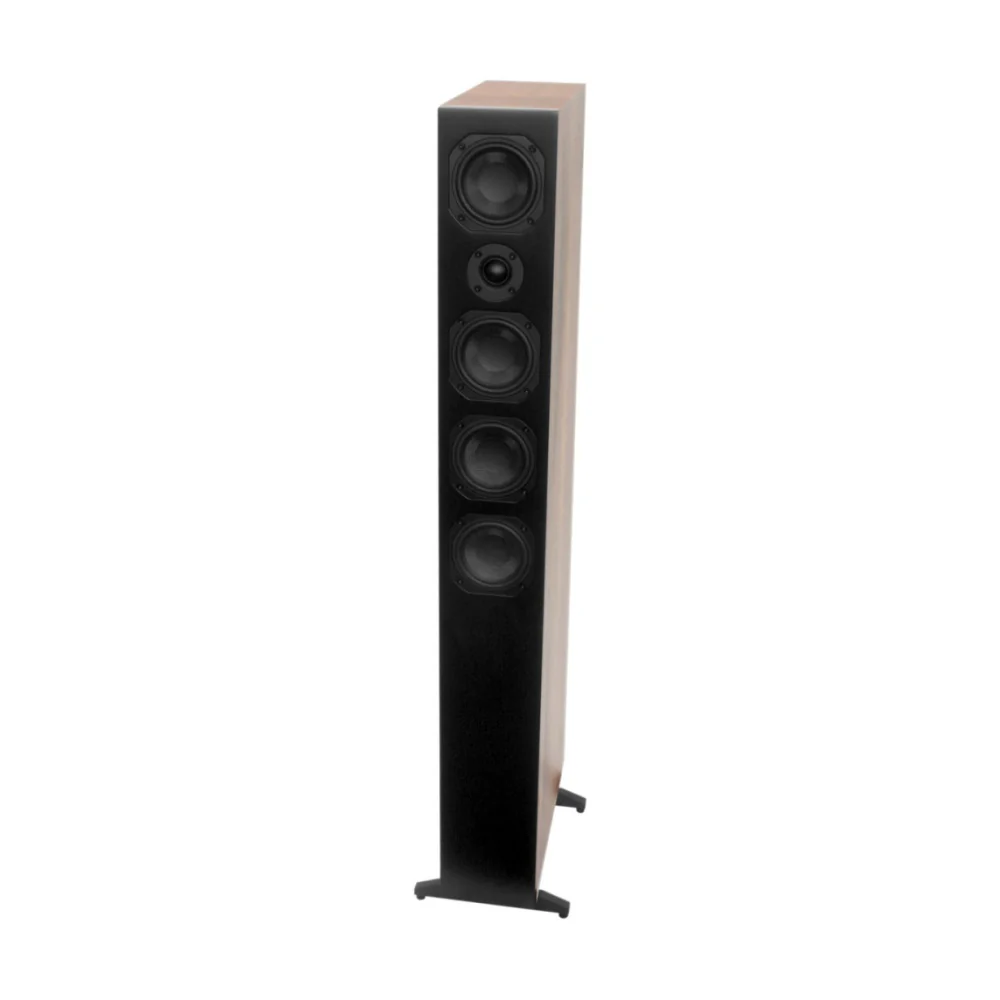 Scansonic HD 2-Pieces L12 Series Floorstanding Home Speakers 180W (Walnut) - Image 3
