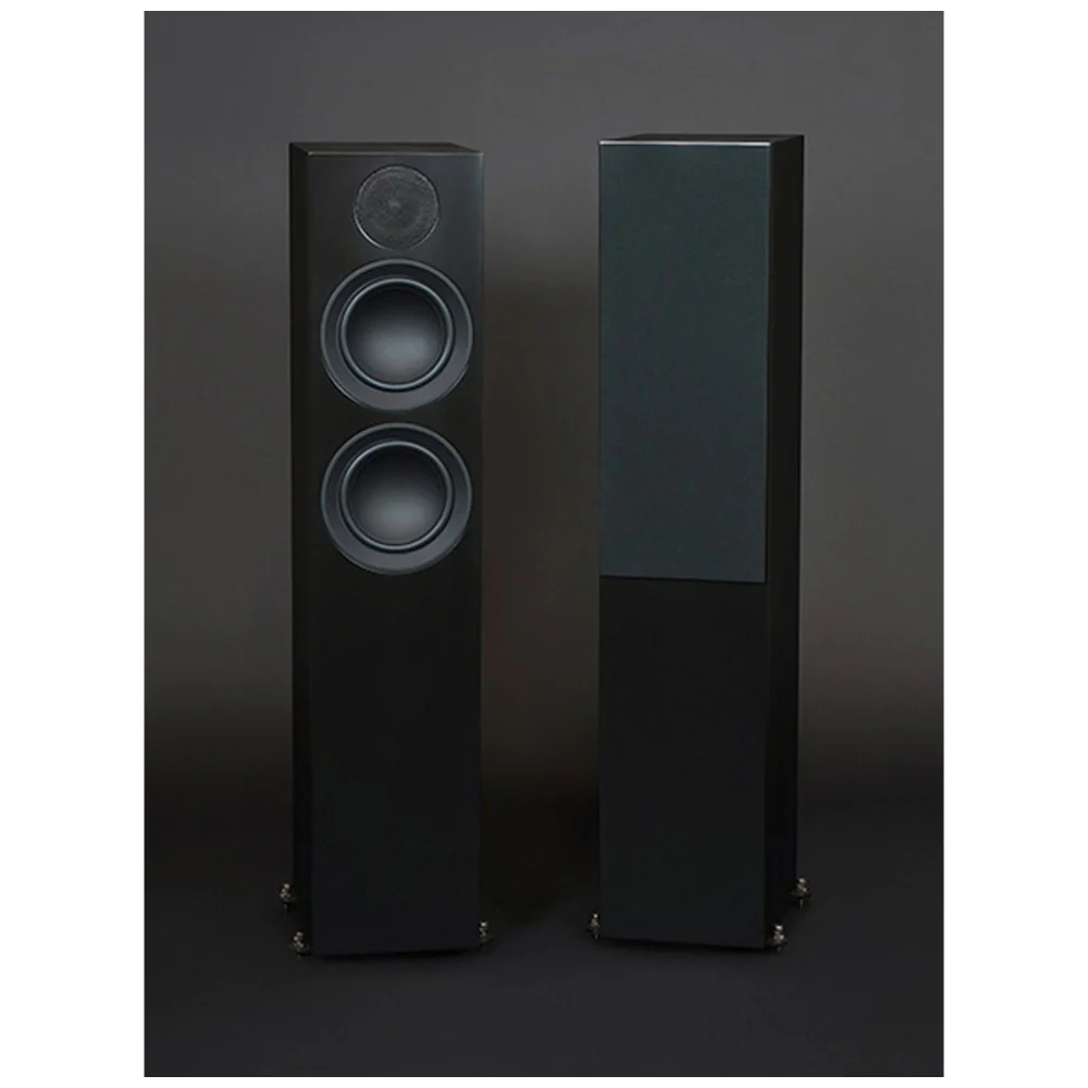 Scansonic HD 2-Pieces L14 Series Floorstanding Home Speakers 200W (Black) - Image 9