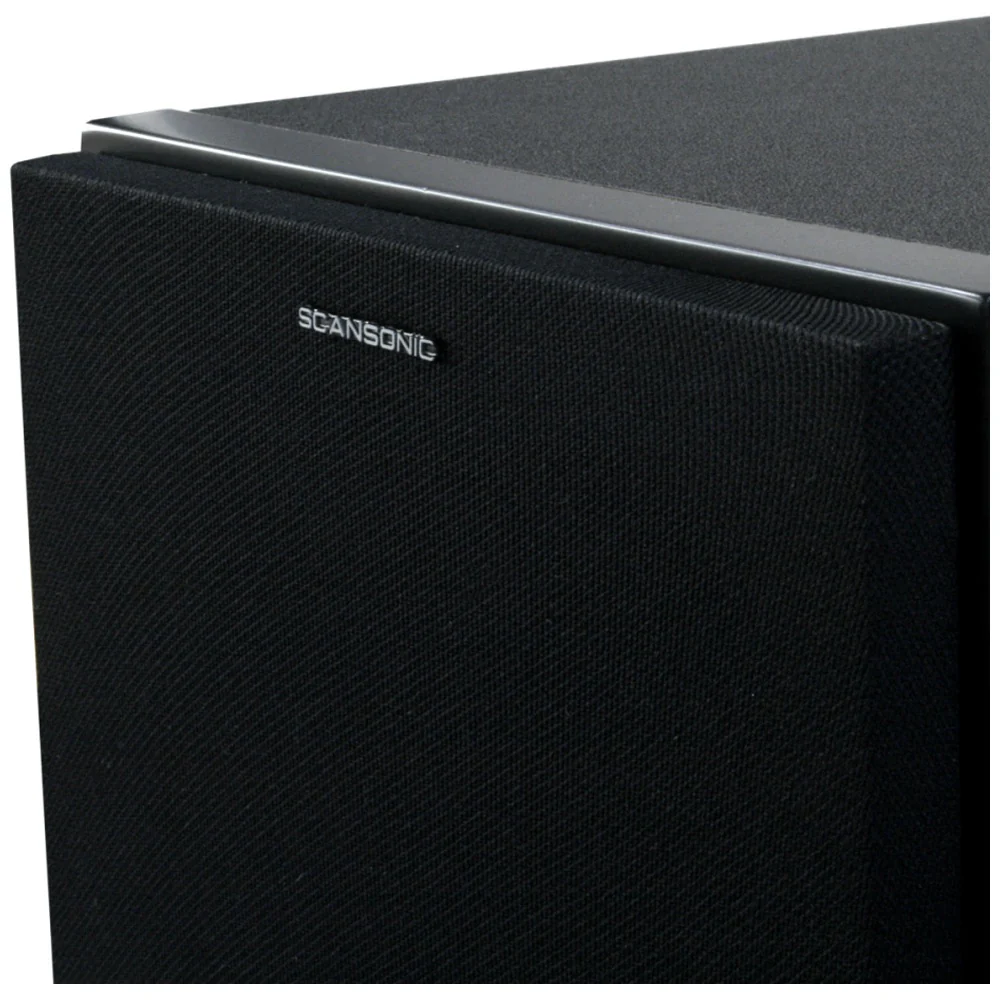 Scansonic HD 2-Pieces L5 Series Bookshelf Home Speakers 120W (Black) - Image 10