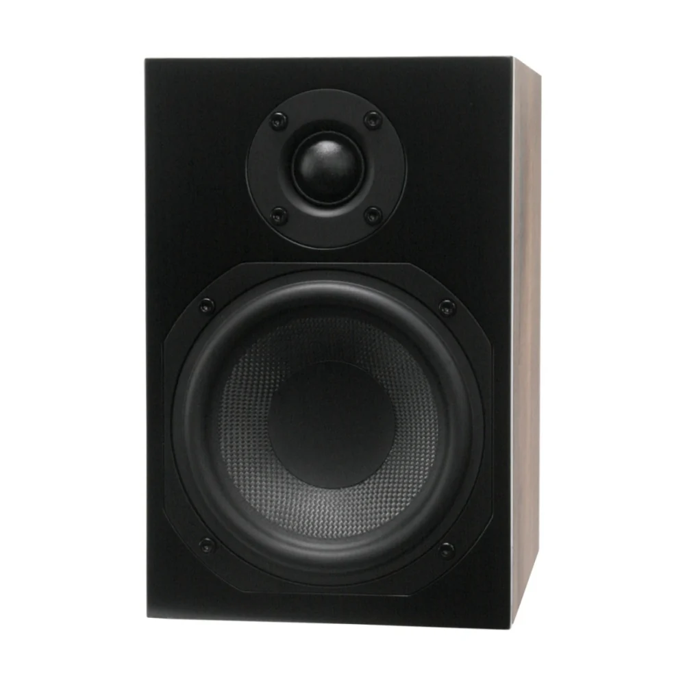 Scansonic HD 2-Pieces L5 Series Bookshelf Home Speakers 120W (Walnut) - Image 3