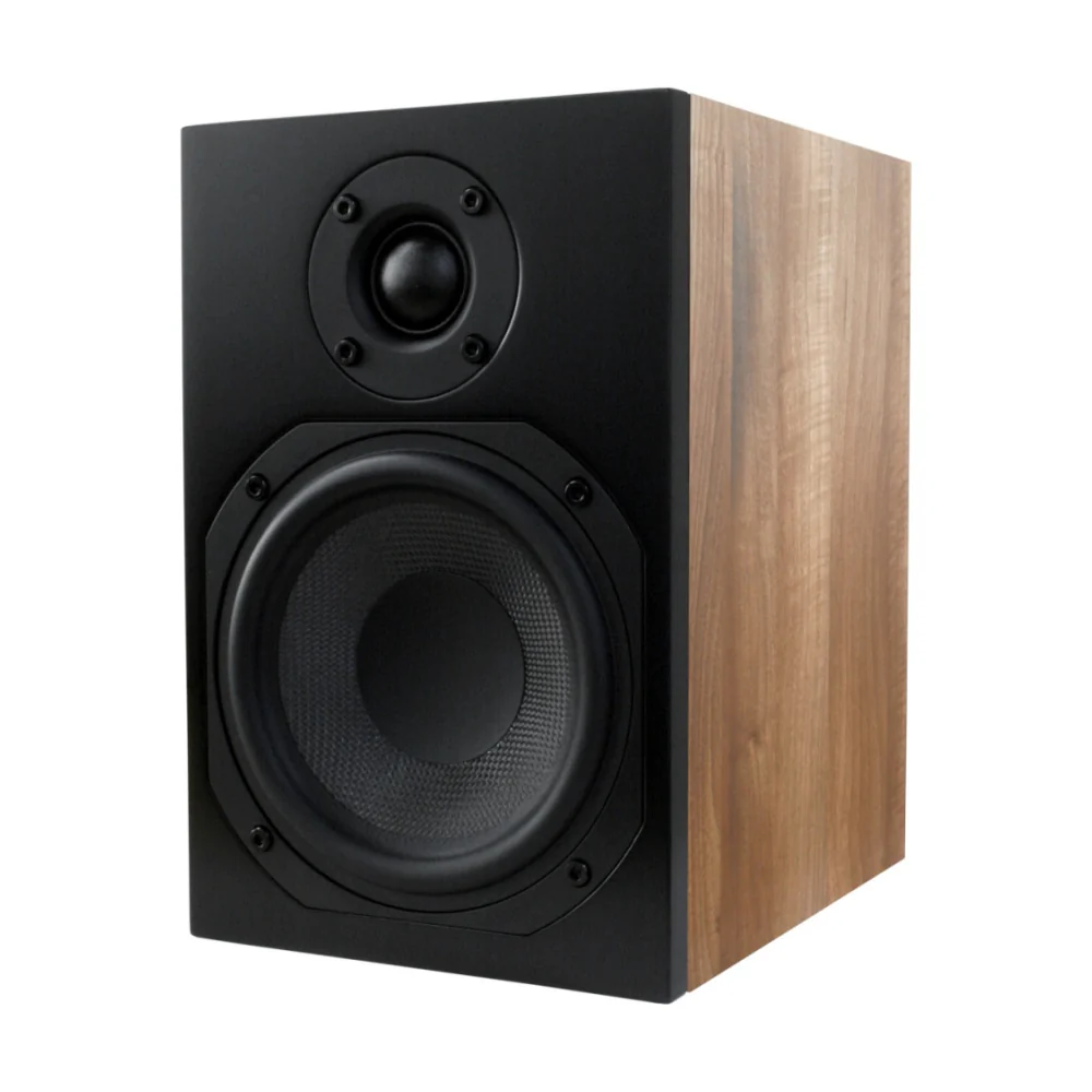 Scansonic HD 2-Pieces L5 Series Bookshelf Home Speakers 120W (Walnut) - Image 7