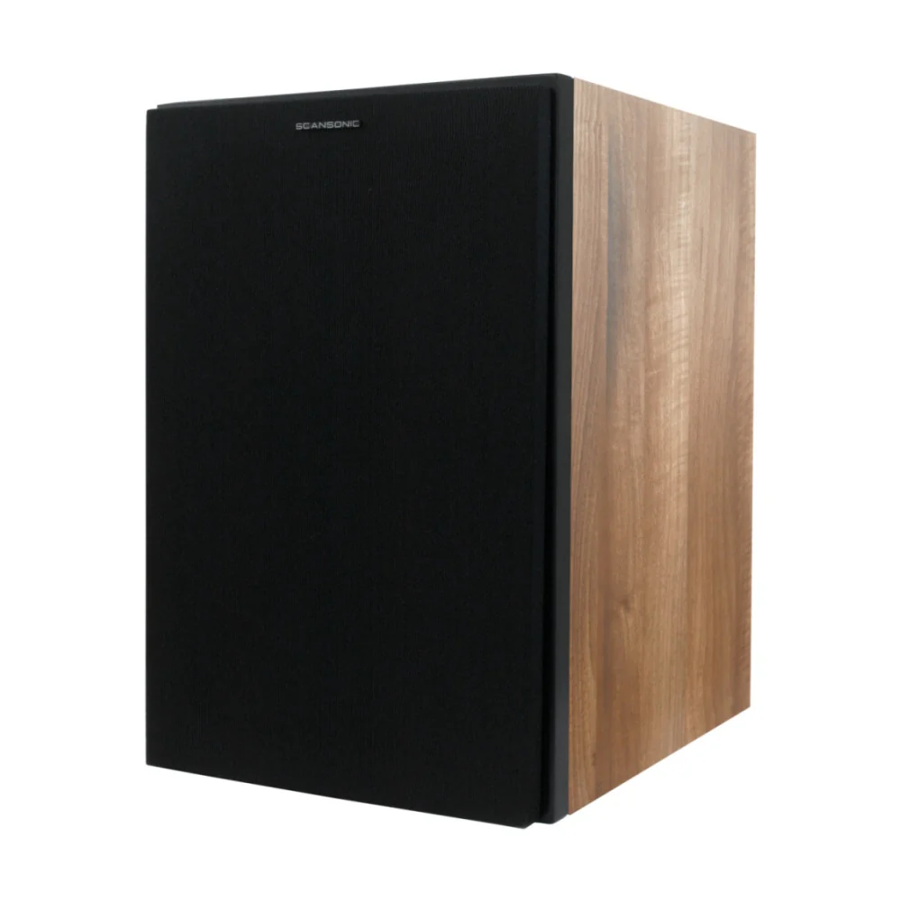Scansonic HD 2-Pieces L5 Series Bookshelf Home Speakers 120W (Walnut) - Image 8