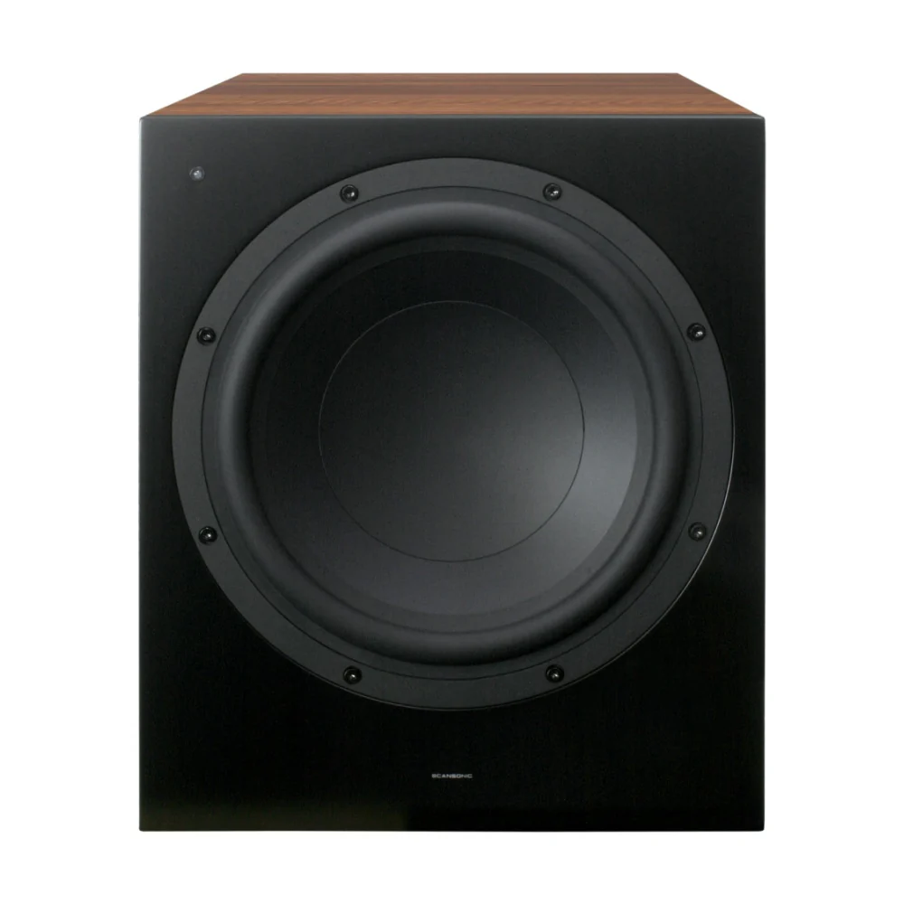 Scansonic HD L12 Series Subwoofer Home Speaker (Walnut) - Image 3