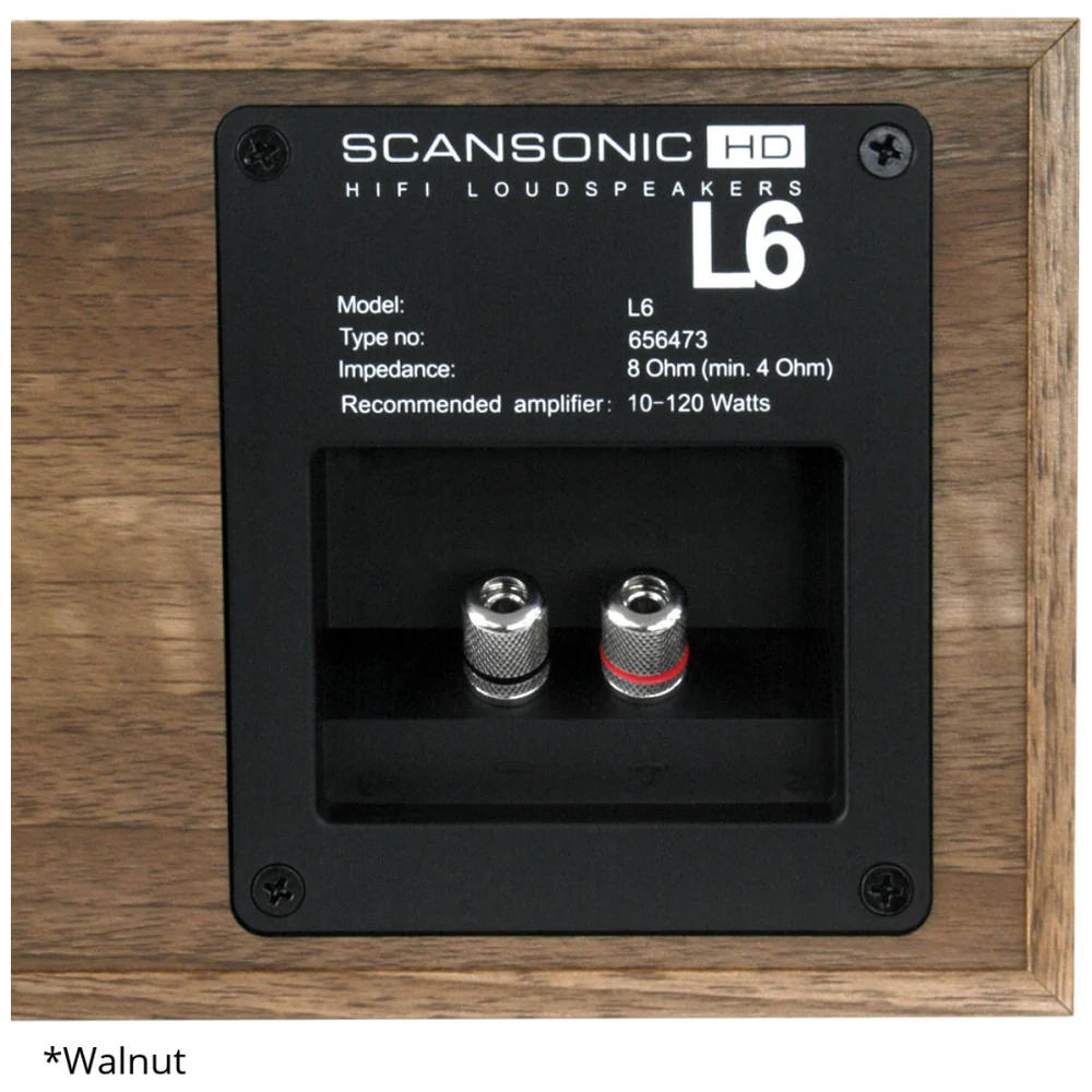 Scansonic L6 Series Centre Home Speaker 120W (Black) - Image 9