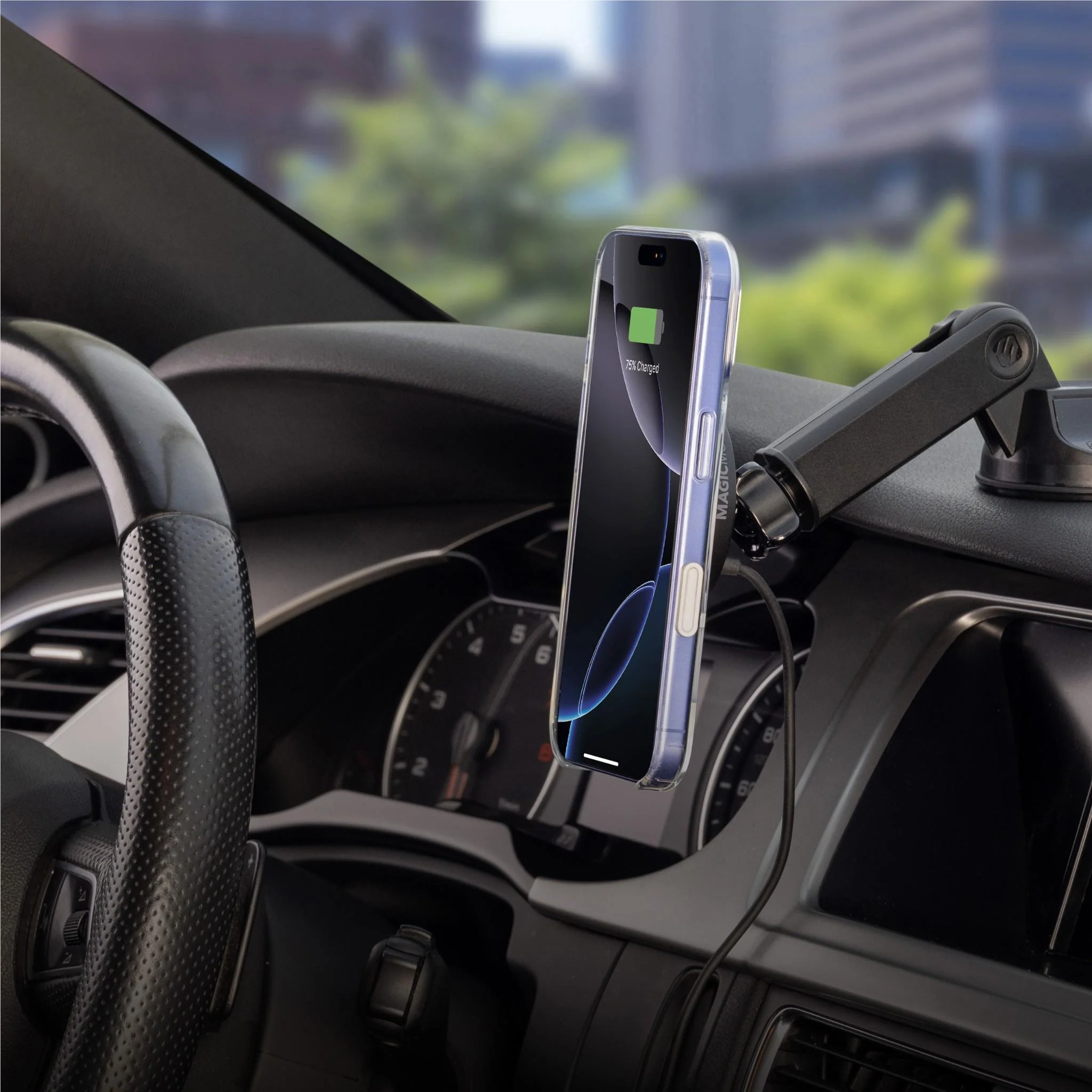 Scosche MagicMount Pro Wireless 25W Qi2 Car Charging Mount - Image 6