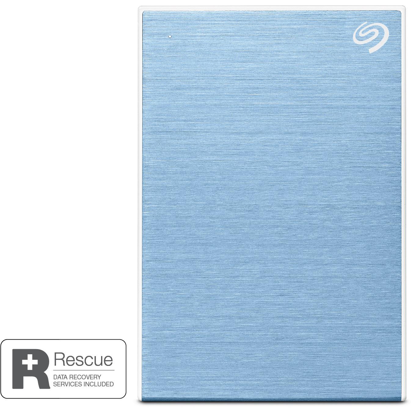 Seagate One Touch Portable 1TB Hard Drive (Blue) - Image 2