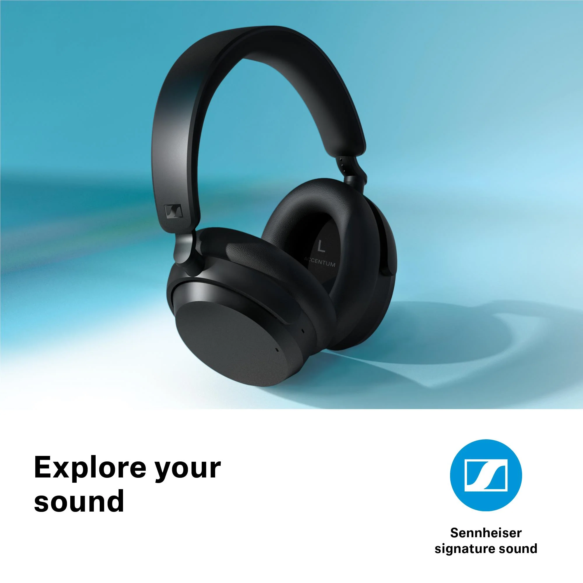 Sennheiser ACCENTUM Wireless Noise Cancelling Over-Ear Headphones (Blue - Special Edition) - Image 7