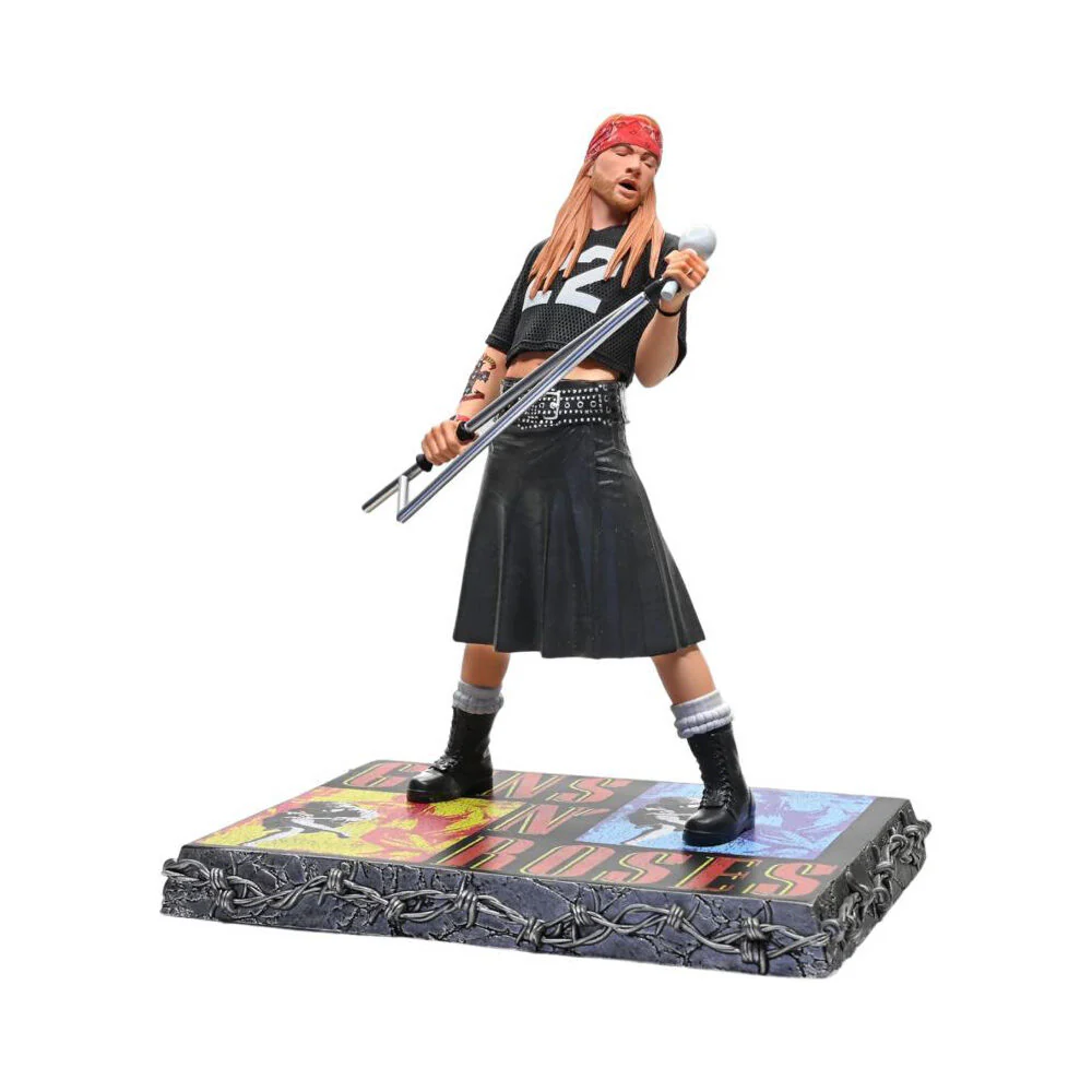 Set of 3 Guns N' Roses Rock Iconz Statues Collectible Figure 8.5" - Image 2