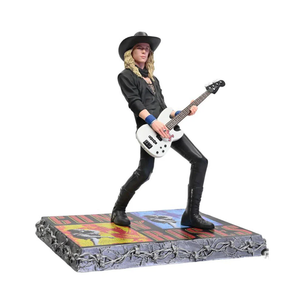 Set of 3 Guns N' Roses Rock Iconz Statues Collectible Figure 8.5" - Image 4