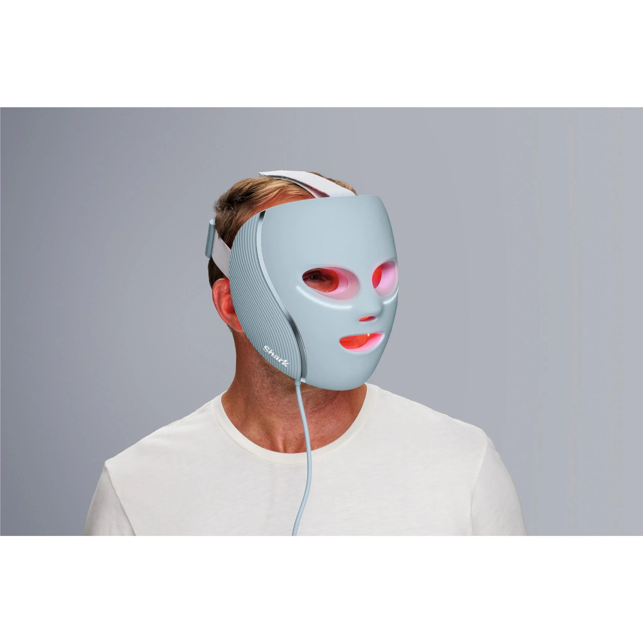 Shark™ CryoGlow™ Cooling + LED Face Mask (Blue Frost) - Image 3