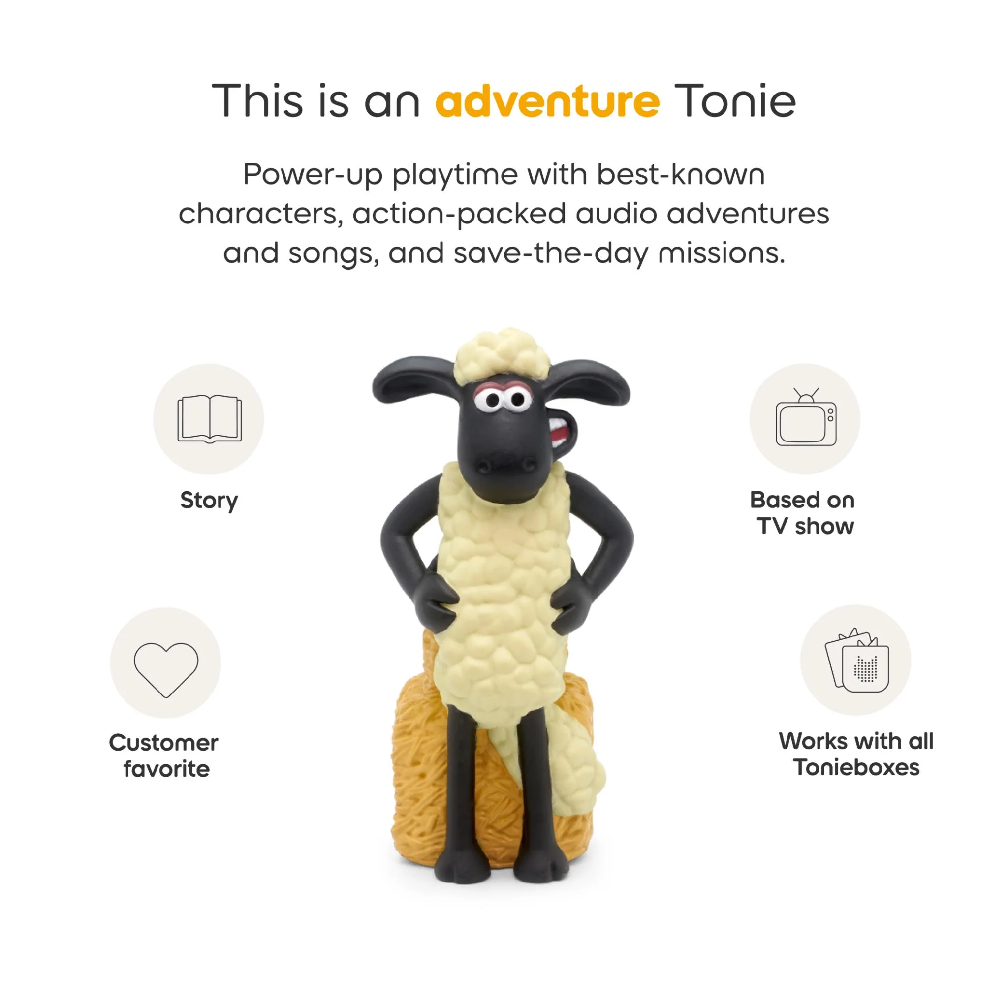 Shaun the Sheep - The Farmer's Llamas Tonie Audio Character - Image 4