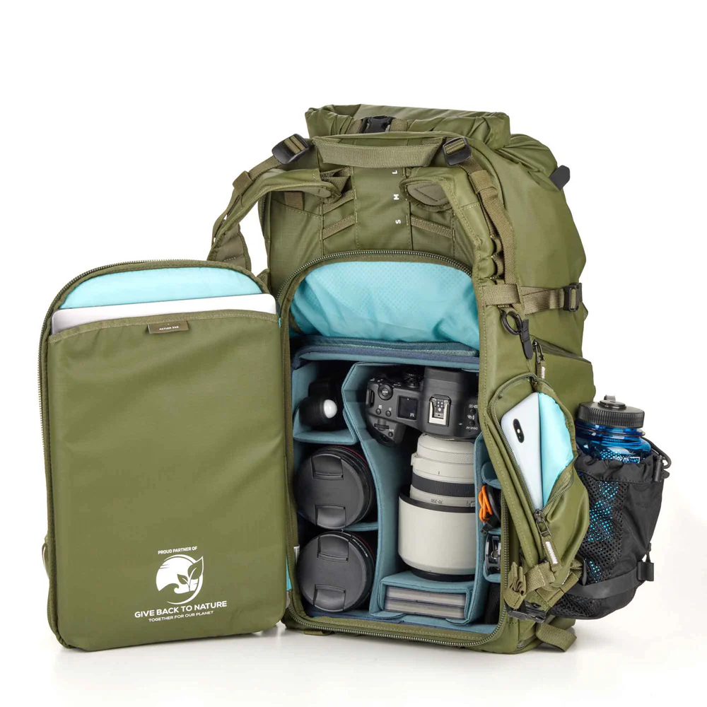Shimoda Action X40 V2 Starter Kit w/ Medium DSLR Core Unit (Army Green) - Image 6