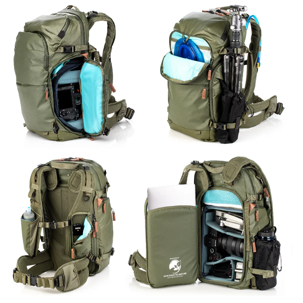 Shimoda Explore V2 30 Water Resistant Camera Backpack (Army Green) - Image 4