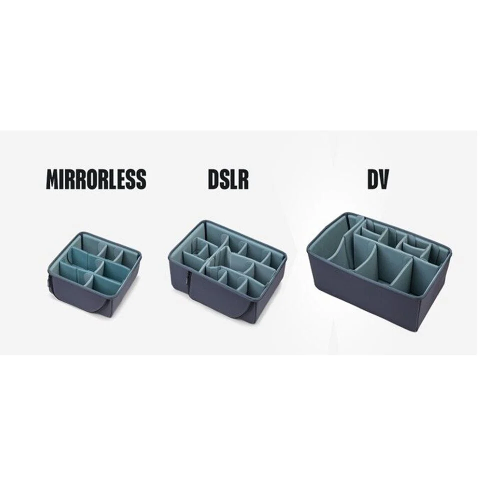Shimoda Mirrorless Core Unit V2 Medium Camera Bag Organiser Side Access (Grey) - Image 2