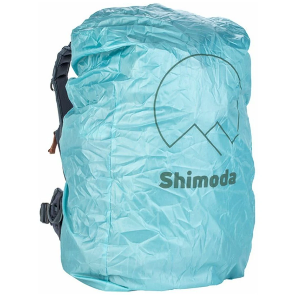 Shimoda Rain Cover for 30 & 40L Backpacks Waterproof (River Blue) - Image 4