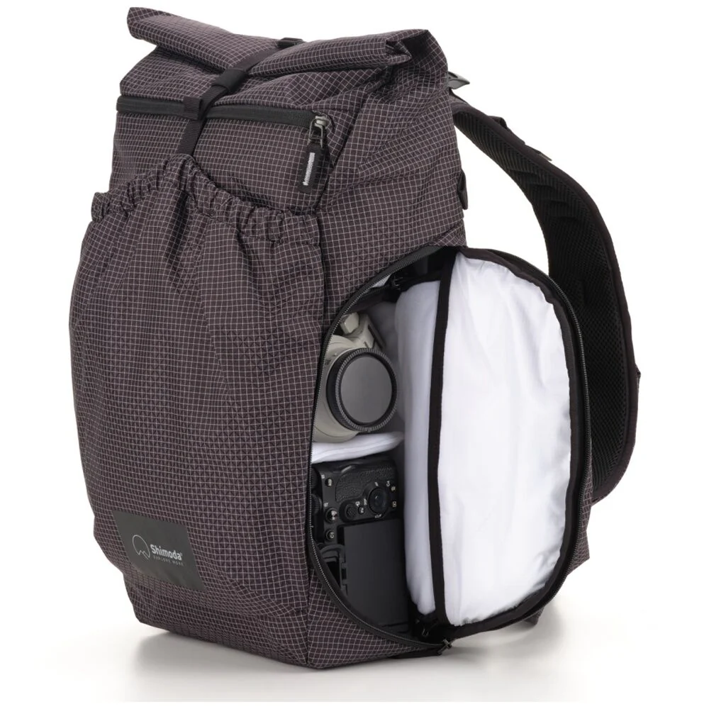Shimoda Side Lite 22 Womens Backpack Lightweight Modular Black/White - Image 2