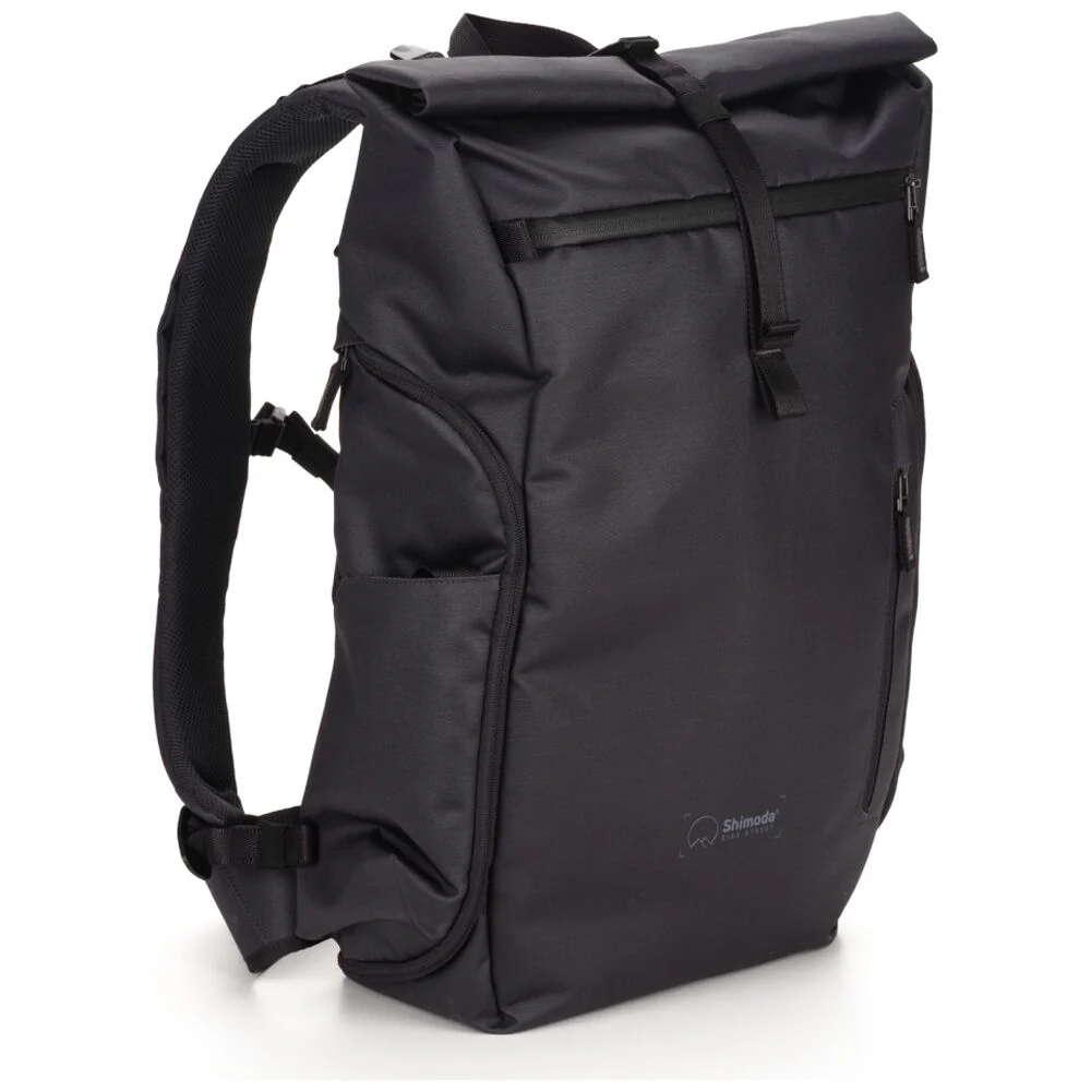 Shimoda Side Street 28 Starter Kit Camera Backpack Roll-Top Anthracite - Image 2
