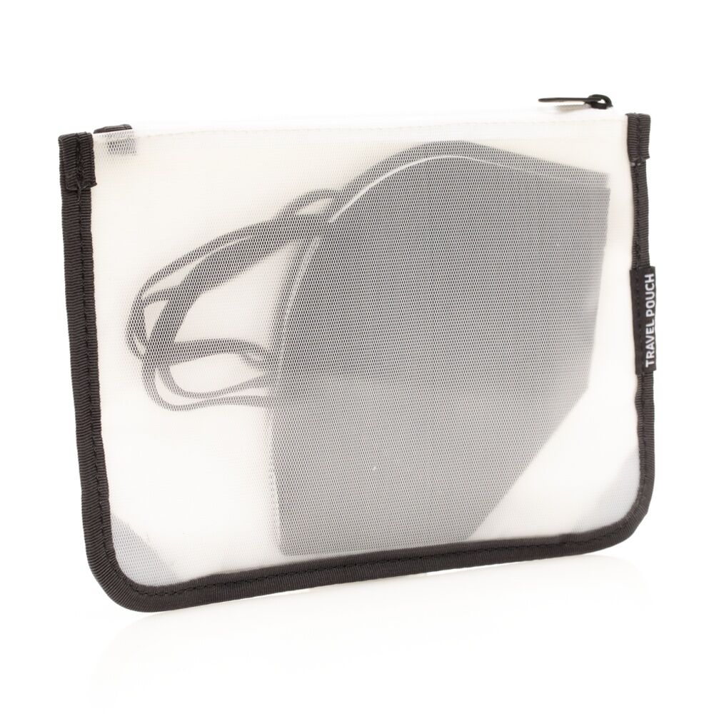 Shimoda Travel Pouch Versatile Accessory Clear Tpu Organiser (Black) - Image 3