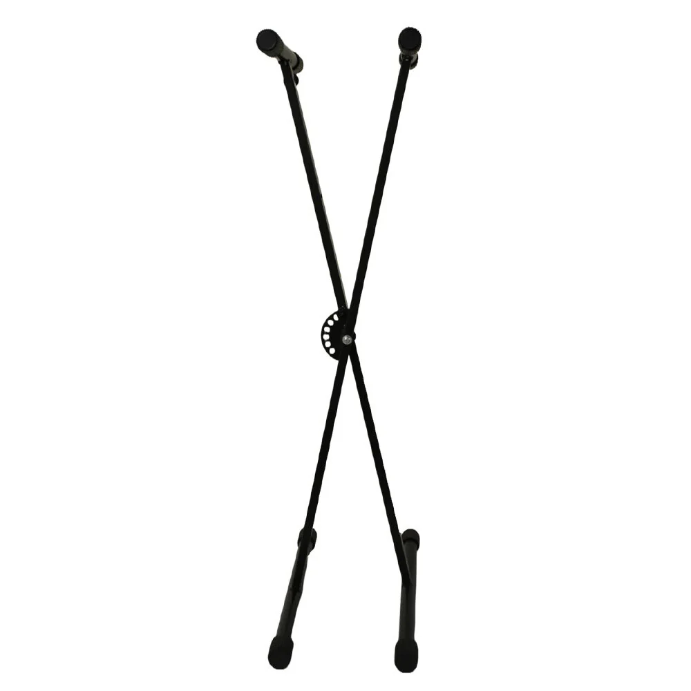 Shriro Single Braced Heavy-Duty Portable/Adjustable Keyboard Stand Black - Image 3