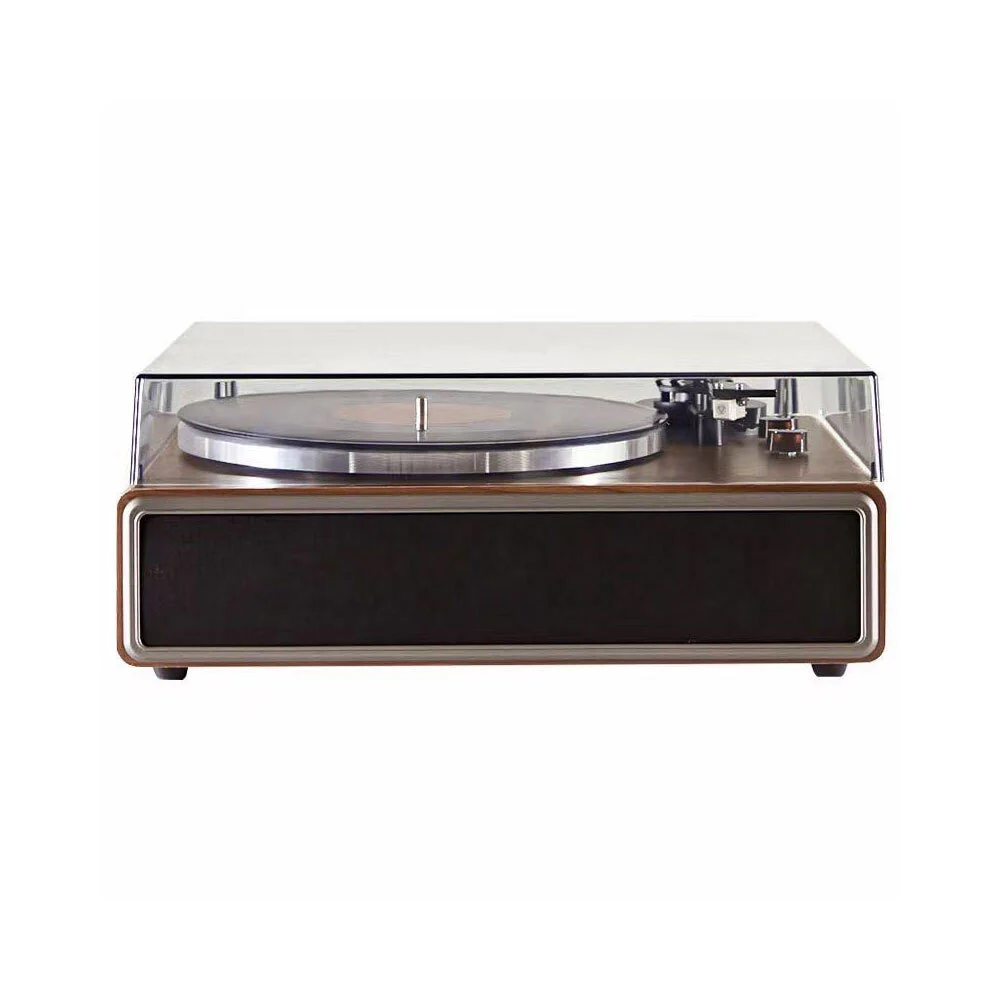 Silcron Anthem Turntable with Built-In Bluetooth Speakers (Walnut Finish) - Image 2